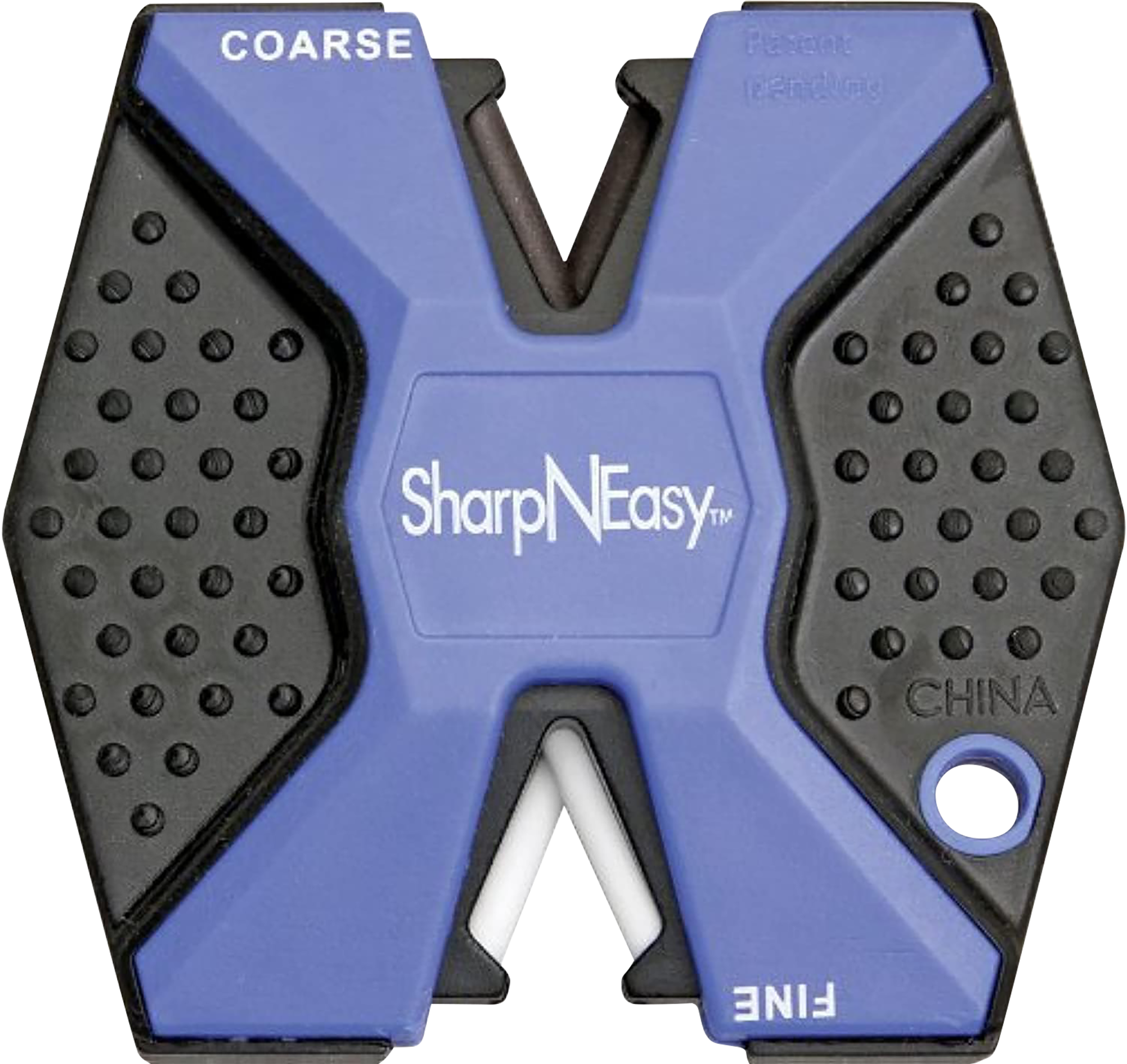 Accusharp 334CD SharpNEasy 2-Step Coarse/Fine Ceramic Stone Sharpener Black/Blue - 24 Pack