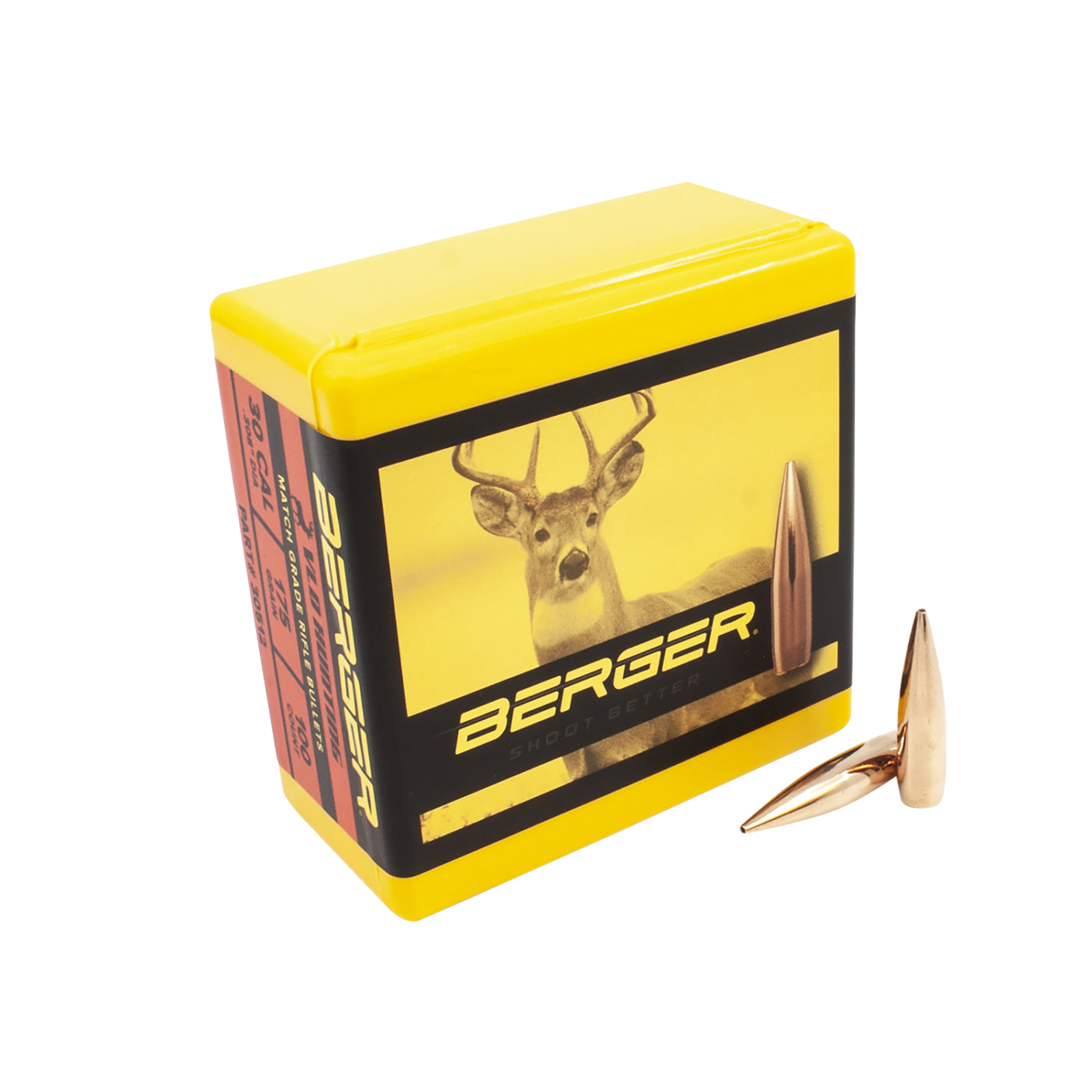 Berger Bullets VLD Hunting Long Range 30 Cal .308 175gr - 100/Box