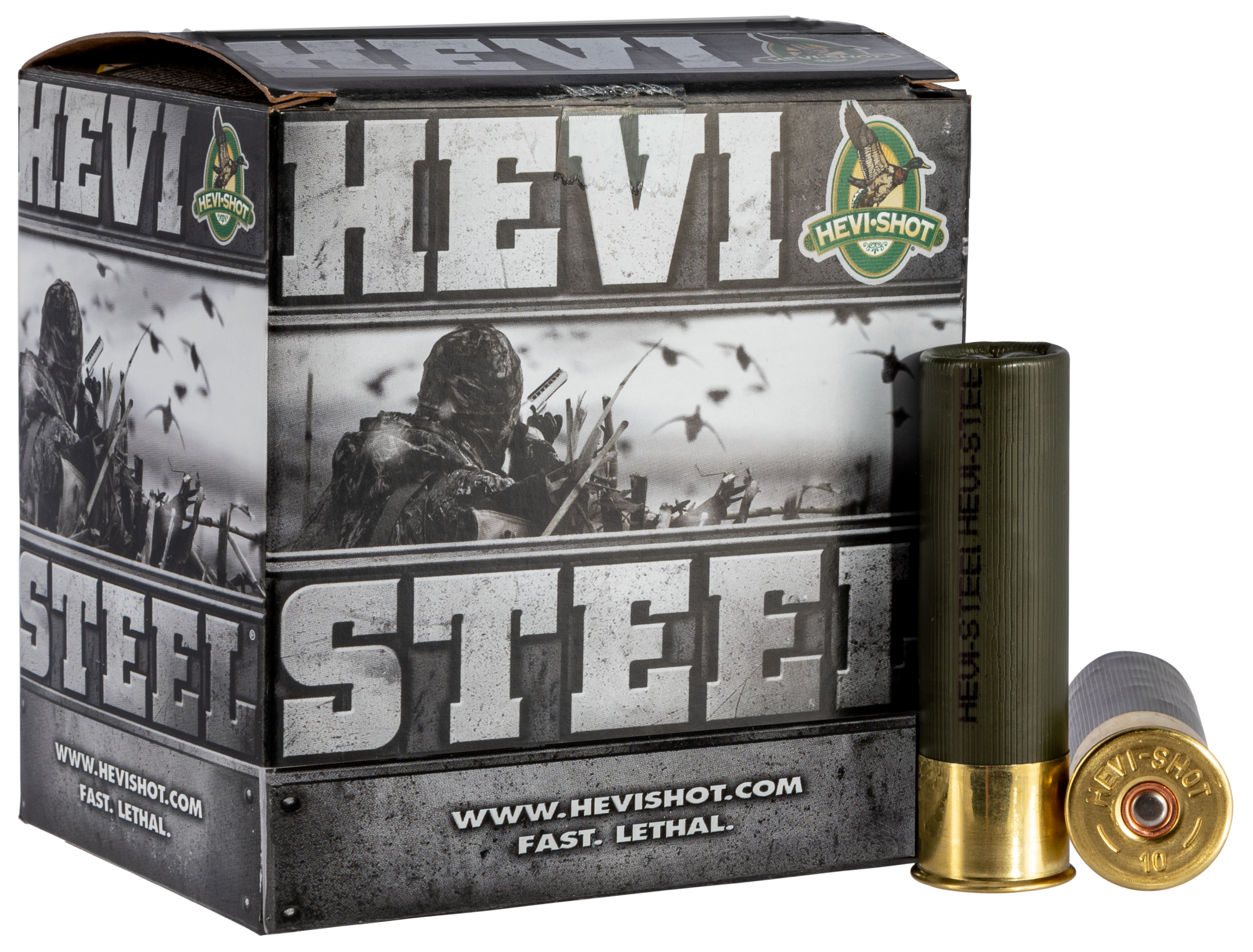 Hevishot HEVI-Steel 12 Gauge 3.5" 1-3/8 oz 4 Shot 1550 fps - Box or Case