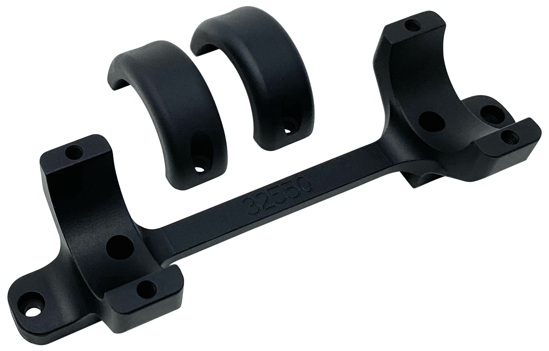 DNZ Game Reaper Tikka T3/T3X 30mm High 1-Piece Matte Black Scope Mount & Ring Combo