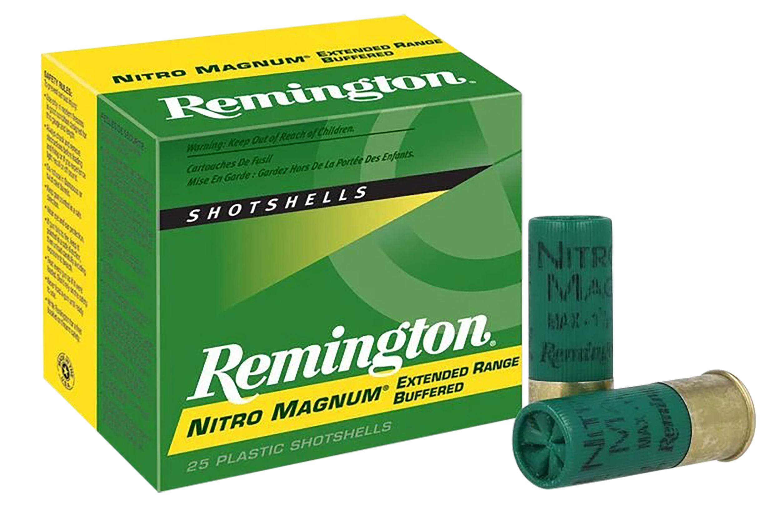 Remington Ammunition Nitro Magnum 12 Gauge 2.75" 1 1/2 oz #2 Shot - Box or Case