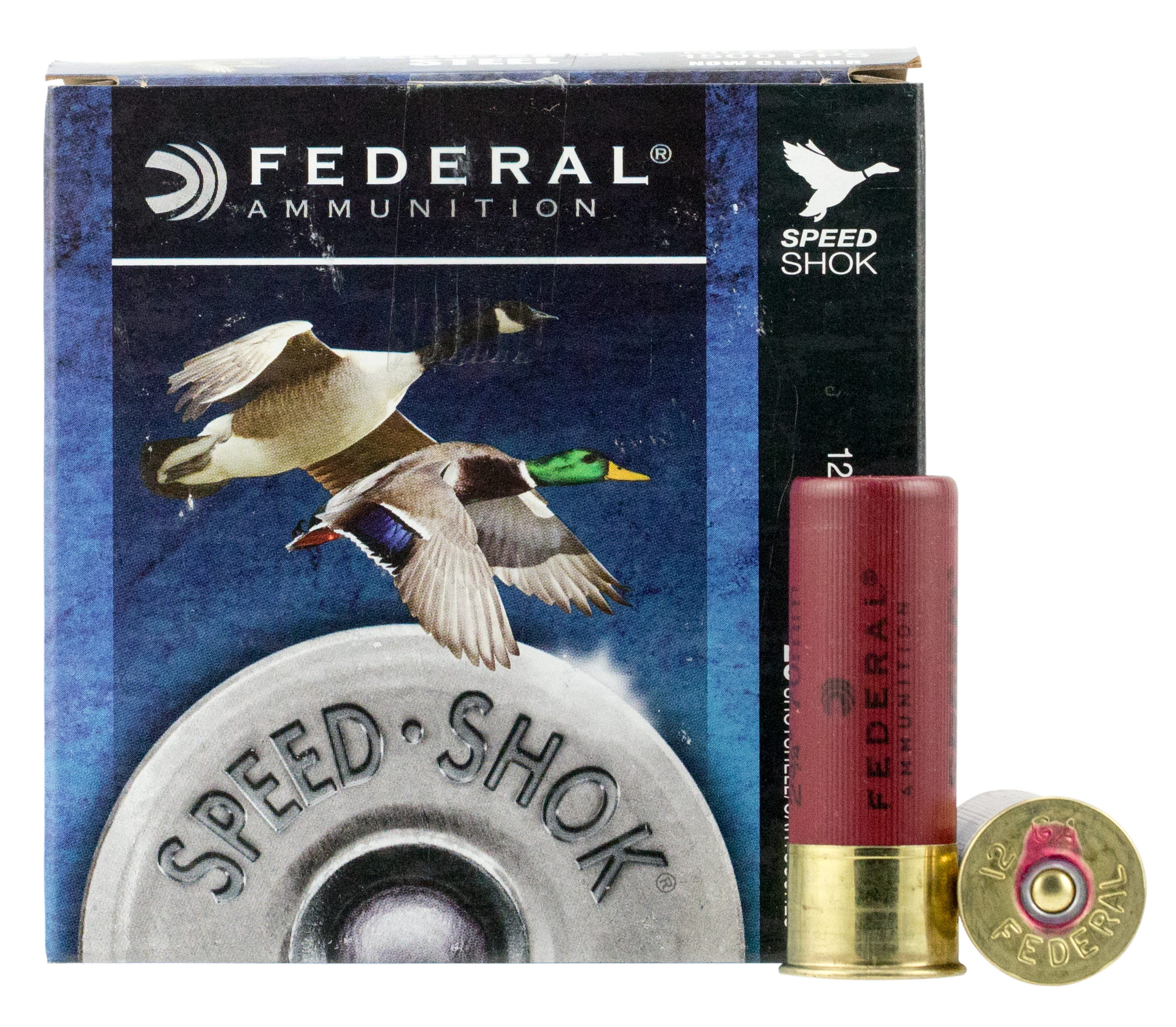 Federal Speed-Shok 12 Gauge 2.75" 1-1/8 oz 6 Shot 25 Rd - Box or Case