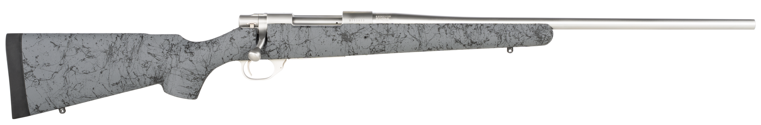 Howa M1500 HS Precision 6.5 Creedmoor 22" 5+1 Bolt Action Rifle - Gray/Black Webbed Stock