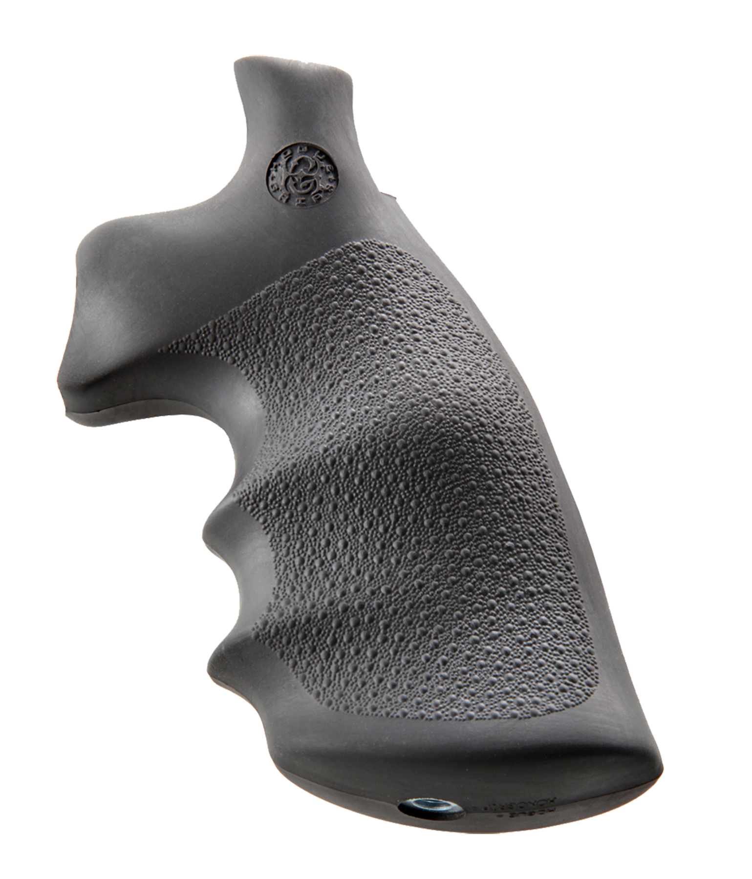Hogue 19002 Conversion Monogrip Black Rubber Finger Grooves S&W K/L-Frame Round Butt