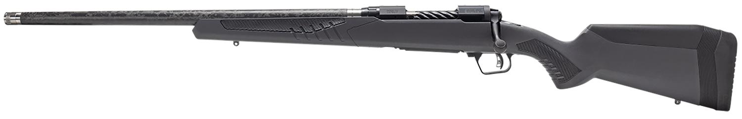Savage Arms Ultralite LH Bolt Action Rifle 57719, 6.5 PRC, 24", Black Melonite Reciever, Gray AccuStock w/ AccuFit, 2 Rds