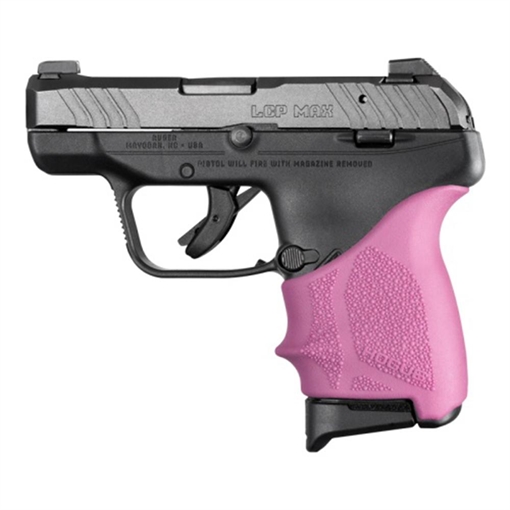 Hogue HandAll Beavertail Grip Sleeve Ruger LCP Max Pink 18137