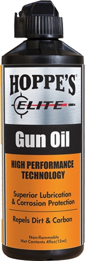 HOPPE'S ELITE GUN OIL 4OZ BOTTLE! GO4