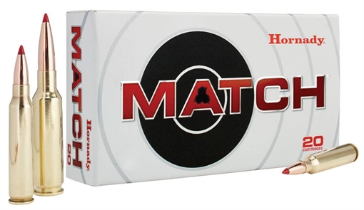 Hornady 80956 Match 308 Winchester/7.62 NATO 155 GR ELD-Match 20 Bx/ 10 Cs 090255809565
