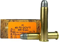 HSM Cowboy Action 45-70 Gov 405 gr Round Nose Flat Point 20 Per Box
