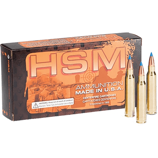 HSM HSM Varmint Rifle Ammunition 223 Rem. V-Max 50 gr. 50 rd. HSM-223-22