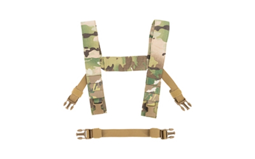 Haley Strategic Partners H-Harness, Nylon Construction, Multicam, Fits Haley Strategic Chest Rigs HARN_H_KIT-1-1-MC