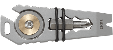CRKT Pry Cutter Keychain Tool - Cord Cutter, Pry Bar, Bottle Opener, Hex Wrenches, PH1 Bit
