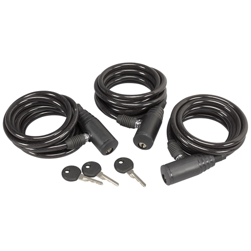 Hunters Specialties Cable Lock Black 3 Pack 6' HS-00608