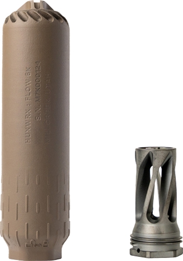 HUXWRX FLOW 6K KIT SUPPRESSOR W/ FLASH HIDER FDE 3222