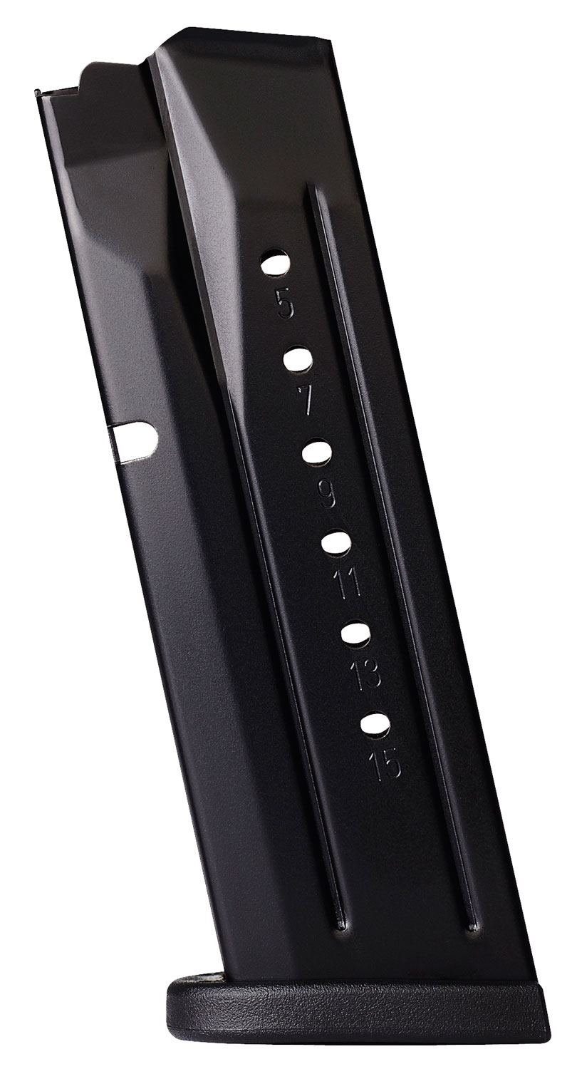 Smith and Wesson M&P M2.0 Compact 9mm Luger 15 Rounds Black Detachable Magazine (3008590)