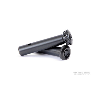 Battle Arms Development Inc. BAD-EPS-Ti-B Titanium Enhanced Pin Set - Black DLC Finish