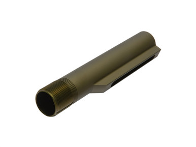 Battle Arms Development Olive Drab Green Mil-Spec Buffer Tube - 6 Position, Anodized Finish, Fits AR-15, Aluminum, OD Green