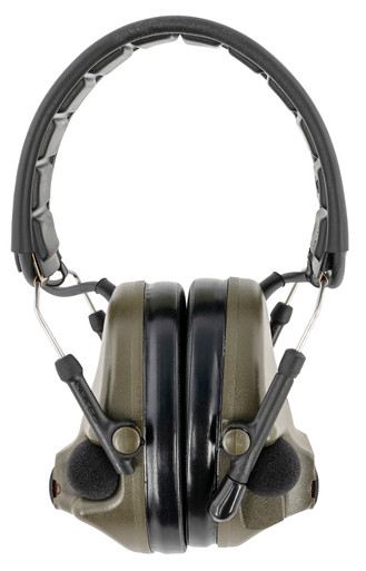 3M Peltor MT20H682FB-09 GN ComTac V Hearing Defender Headset - Foldable, Green