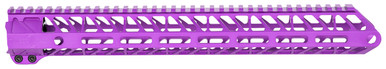 Timber Creek Outdoors ME15HGPPA Enforcer Handguard AR Platform Purple Anodized 15" Aluminum