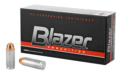 Blazer Ammunition, Blazer, 10MM, 200 Grain, Full Metal Jacket, 50 Round Box