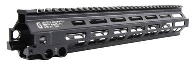 Geissele Automatics 05285B Super Modular Rail MK8 M-LOK 6061-T6 Aluminum Black Anodized 13.50" L for AR-15, M4, M16