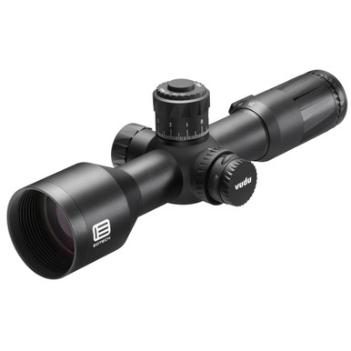 EOTech Vudu 5-25X50mm Rifle Scope - 34mm MD3-MRAD Illuminated Reticle, .1 MRAD, First Focal Plane, Black, VDU5-25FFMD3