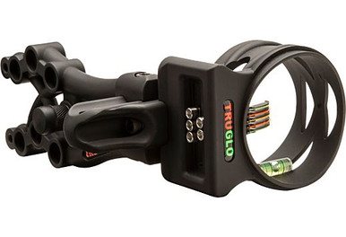 TRUGLO BOW SIGHT CARBON XS XTREME 5-PIN .019DIA BLACK