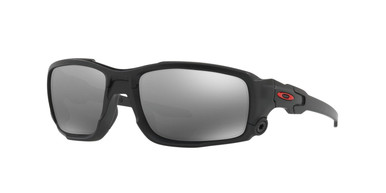 OakleyStandard Issue Ballistic Shocktube Plutonite Iridium Black Lens w/Matte Black Frame - OO9329-05