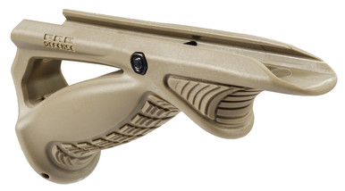 FAB Defense FX-PTKT PTK Ergonomic Pointing Grip Angled with Storage Compartment Flat Dark Earth Polymer