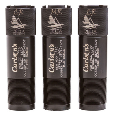 Carlsons 07269 Waterfowl Rem Choke 12 Gauge Close-Range/Mid-Range/Long-Range 17-4 Stainless Steel Black