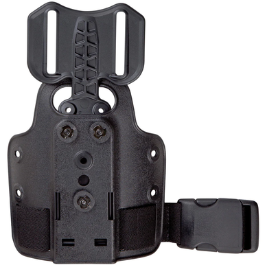 Safariland6004-25-76 - SINGLE STRAP LEG SHROUD WITH DROP FLEX ADAPTER COYOTE (DFA)