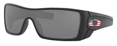 Oakley Standard Issue Batwolf Prizm Black Lens w/Matte Black Frame w/USA Flag OO9101-5927