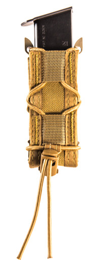 High Speed Gear 13PT10CB Pistol TACO Single Mag Pouch - Nylon Belt Compatible, Coyote Brown