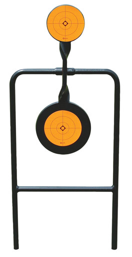 Caldwell 133565 Plink n Swing Double Spin Target Heay Duty Steel Centerfire Handgun