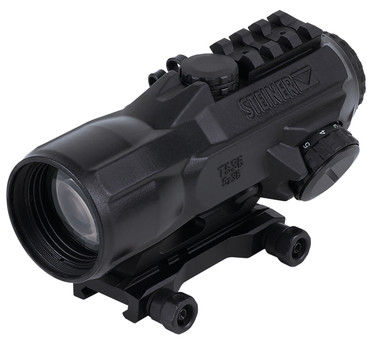 Steiner 8798556 T536 T-Sight 5.56 Black Rubber Armor 5x32mm Illuminated Rapid Dot 5.56 Reticle