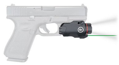 Crimson Trace CMR207G Rail Master Pro Laser/Light Green Laser 400 Lumens Universal 620-670 nm Wavelength Black -CMR207G