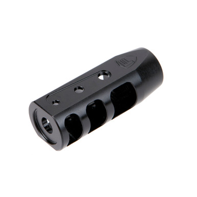 Fortis Manufacturing RED Muzzle Brake 5.56MM - Nitride Coated, Black Finish
