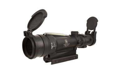 Trijicon ACOG 3.5x35 BAC Riflescope - M249 Green Horseshoe/Dot Reticle, Thumbscrew Mount and ARD, Tritium / Fiber Optics Illuminated -TA11MGO-M249