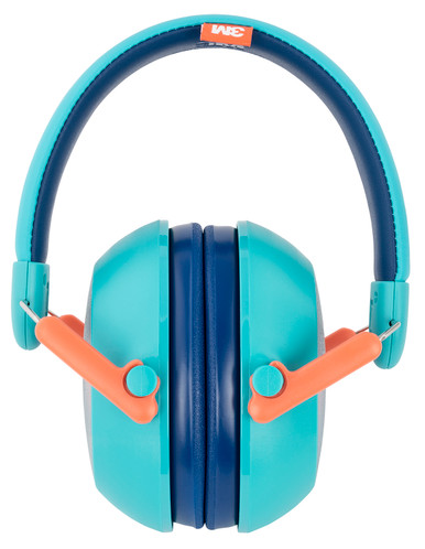 Peltor PKIDSPTEAL Kids Hearing Protection Plus 23 dB Over the Head Teal Cups w/Teal Headband