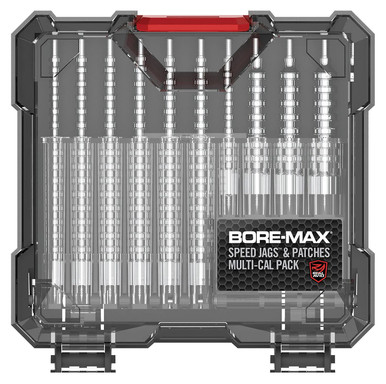 Real Avid Bore-Max Speed Jags and Patches - Set of 10, Multi Cal Jags and Patches