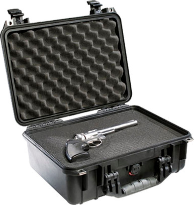 Pelican 1450 Protector 16" Black Handgun Polypropylene