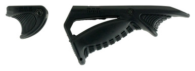 FAB Defense FX-PTKCB PTK & VTS Ergonomic Pointing Grip Combo Pack Angled with Storage Compartment Black Polymer