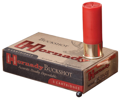 Hornady 86243 Varmint Express 12 Gauge 2.75" Lead 24 Pellets 4 Buck 10 Bx