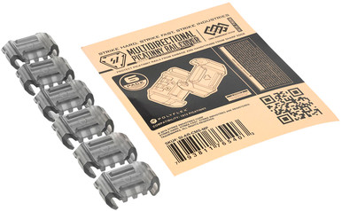 Strike Industries Multidirectional Picatinny Cover Clear Smoke - AR-CMS-MP