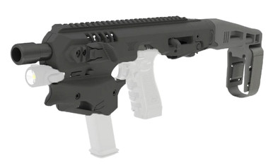 CAA-USA MCK MCK Standard Conversion Kit Fits FOR Glock 17/19/19X/22/23/31/32/45 Gen3-5 Black Synthetic Stock