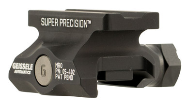 Geissele Automatics 05-402B Super Precision MRO Optic Mount - Absolute Co-Witness Mount Height, Black Anodized