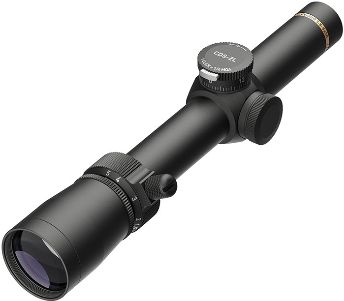 Leupold VX-3HD CDS-ZL Rifle Scope 180615, 1.5-x, 20mm Obj, 1" Tube, Black Matte, Duplex Reticle