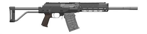 JTS M12AK-LWH 12GA LIGHTWEIGHT SKELETON STK M12AKLWH