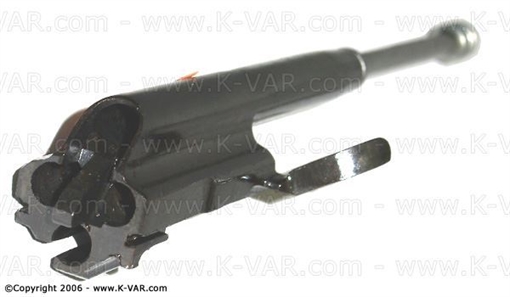 K-Var Bolt Carrier Assembly with Gas Piston and Curved Handle for 5.45x39mm AK74 Rifles AK-053