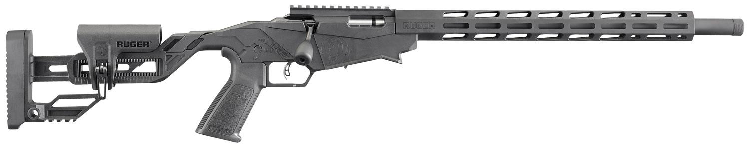 Ruger Precision Rimfire Bolt Action Rifle 8401, 22 LR, 18", Adj. Quick-Fit Precision w/Chassis Stock, 10 Rds